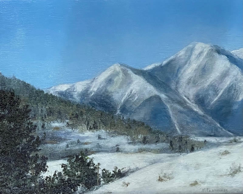 Mt Princeton by artist Pat Flathouse